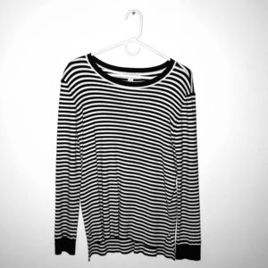 Michael Kors b/w striped sweater